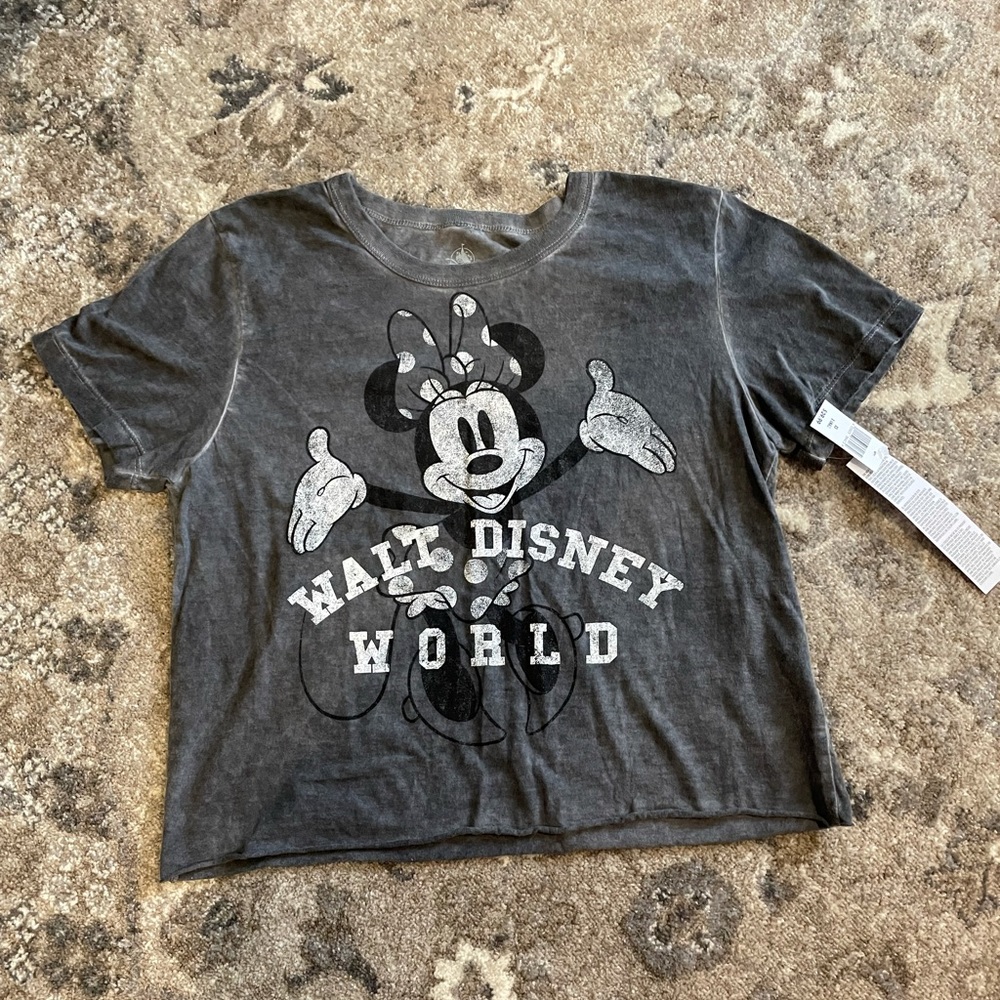 Disney Minnie Mouse Crop Top XS NWT